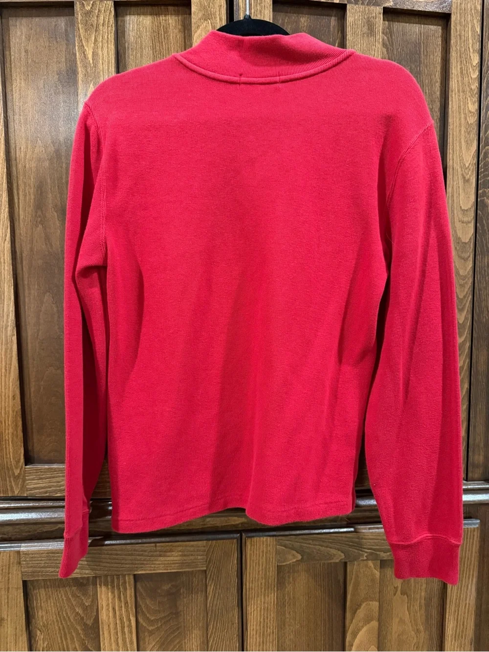 Polo by Ralph Lauren Boy XL Red Quarter-Zip Sweater
